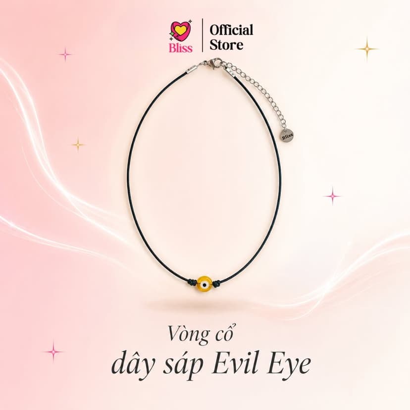 Delicate Evil Eye Choker