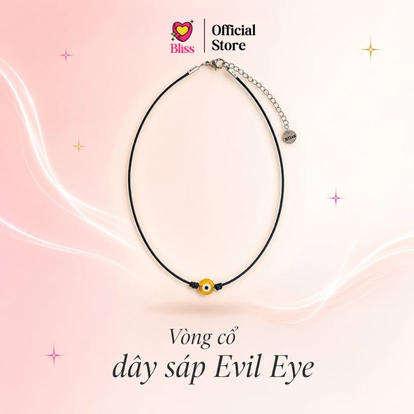 Delicate Evil Eye Choker
